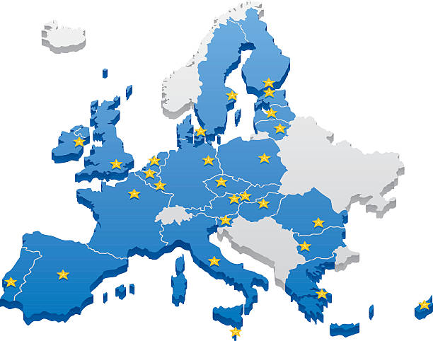 A map of the European Union