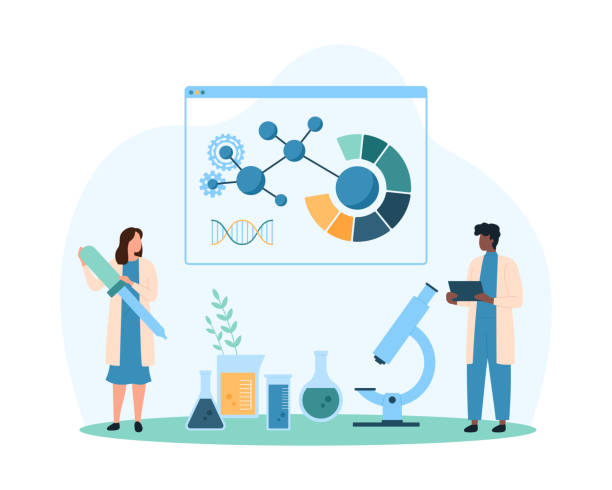 Medical scientists and equipment